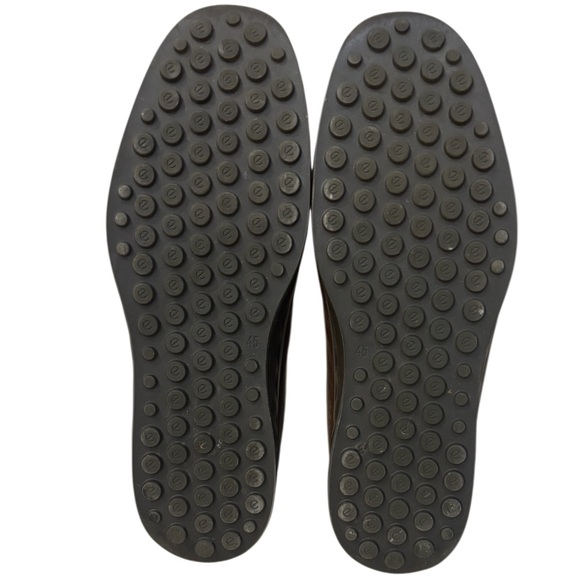 Ecco Men's S Lite Moc Classic Leather Loafers Dark Brown Shoes Size 11 - Picture 10 of 14